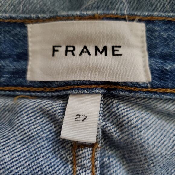 Frame Le Mix Frayed Patchwork Jeans (27) - Picture 6 of 7